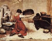 Gustave Courbet Griddle paddy oil